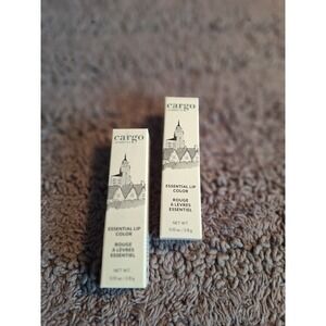 Cargo Cosmetics Essentials Lip Color 2pk Bermuda PINK 0.1oz/2.8G‎